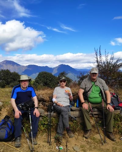 Trekking in Himalayas Barsey santuary, Sikim, North East India